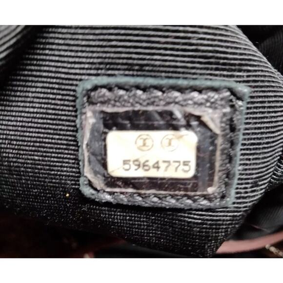 Chanel Hand Bag CC Bordeaux Rabbit Fur - Picture 9 of 9